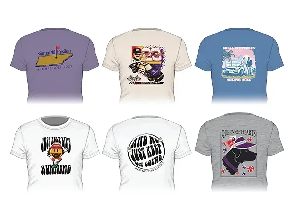 Custom printed t-shirts for teams, events and organizations